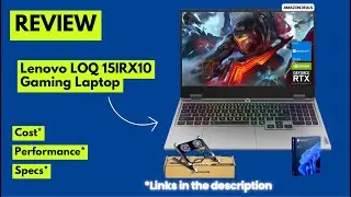 🔥 Lenovo LOQ 15IRX10 Gaming Laptop Review | RTX 5050  i5-13450HX = POWER BEAST! | 32GB RAM, 1TB SSD