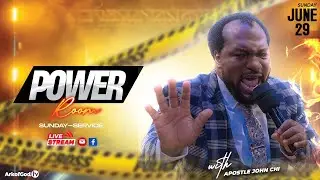 THE AGCOM POWER ROOM  SERVICE BROADCAST WITH APOSTLE JOHN CHI (29-06-2025)