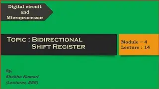 Bidirectional Shift Register