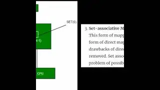 CACHE MEMORY MAPPING