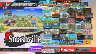 Smash 4 Wars 49 - iQHQ Raptor (Yoshi) vs LoCal GWJ (Rosaluma) Winner's Bracket