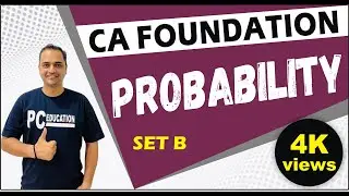 CA FOUNDATION PROBABILITY SET B