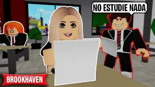 PEPE COPIO EN EL EXAMEN 📝😱 BROOKHAVEN MINI HISTORIA 🏡