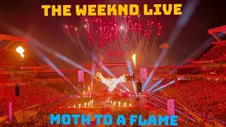 The Weeknd Live at Camping World Stadium: Moth To A Flame (Final Track) 