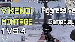 Vikendi Gameplay | 1 Vs 4 Vikendi Montage | Toska gaming