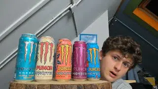 ASMR Monster Energy Tasting