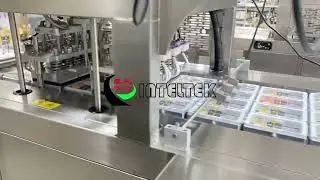 Tofu box filling sealing machine