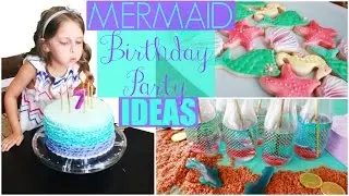 🐠Mermaid Birthday Party Ideas: Decorations, Cake, DIY & Games!