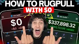 How To Rug Pull With $0.00 On Pump Fun (FAST NEW METHOD)