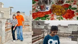 Ajj payi bharish || harman ❤️ ne bnaye pakorde 🤤