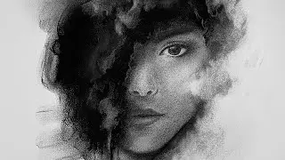 Shadows and Clouds - Real Time Charcoal Drawing
