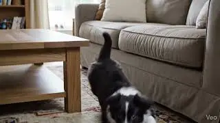 Cute puppy jump Fail