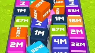 Merge Cube 2048 3D - ASMR Gameplay (Cubes Math, Level Up NumberBlocks Jelly Balls) Inka Kubes 53