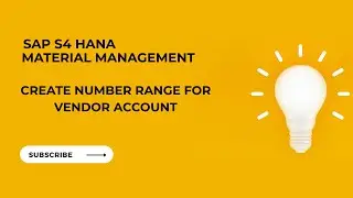 SAP MM &mdash; создание диапазонов номеров для счёта поставщика | Конфигурация бизнес-партнёра