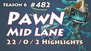 Highlights EDG PawN - Fizz vs Twisted Fate - AHQ Westdoor, KR LOL SoloQ