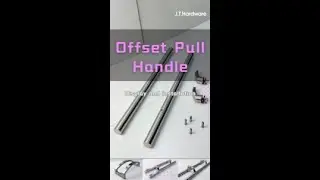Experience the Perfect Grip: Offset Pull Handles - Elevate Your Door Experience!#Jietai #handle