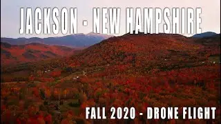 Fall Drone Flight over the amazing town of Jackson, New Hampshire.