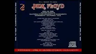 Pink Floyd Sacramento 20 April 1988