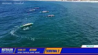 Open Women Surfboat - Semi Final 2 - Aussies 2025