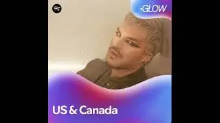 Adam Lambert/ new promo photo on Spotify 