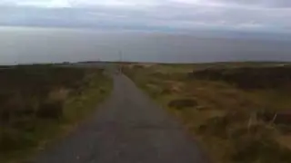 mad man at melvaig mast