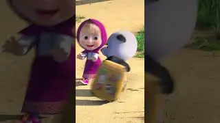 Siblings will fight over literally anything 🆚 #dancingfever #MashaAndTheBear #Shorts #cartoonforkids