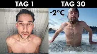 Eisbaden bei -2°C & das passiert (Wim Hof)