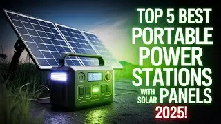 Best Portable Power Station With Solar Panels​ 2026!🔥🔥