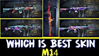 TOP 5 BEST M14 SKIN IN FREE FIRE | NEW WEAPON ROYALE BURNING LILY M14 @PriGaming &nbsp;@LOKESHGAMER