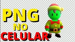 TUTORIAL _ COMO FAZER PNG PELO CELULAR TOTALMENTE DE GRA&Ccedil;A!!