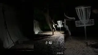 Glo Round@Moonlight Meadows DGC/ 4 Holes!!! #discgolf #frisbeegolf #discgolfcourse
