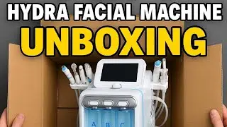 International Hydra Facial Machine Unboxing In Salon #korean #skincare #beautytreatment #hydrafacial