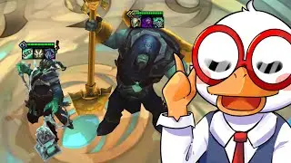 I put a Vanquisher Emblem on Thresh and he dealt 18.000 Damage. Shadow Isles are insane!