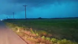 Temple TX Wall Cloud & Hail Core intercept 5/22/24