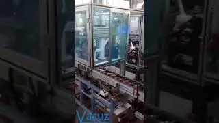 Vacuz Automatic Brushed Armature Rotor Stator Coil Flying Fork Winding Machine Production Line