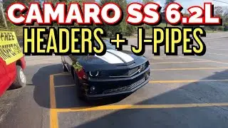 2010 Chevy Camaro SS DUAL EXHAUST w/ LONG TUBE HEADERS & SOLO J PIPES!
