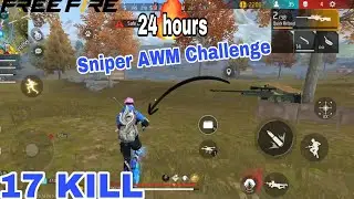 AWM Sniper Challenge! One Shot, One Kill in Free Fire! 🎯🔥
