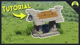 Как построить небольшой средневековый колодец в Minecraft! [Урок 2021]