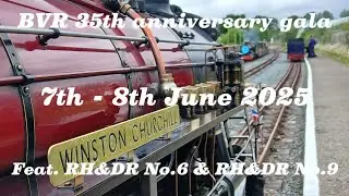 Bure Valley Railway 35th Anniversary Gala Montage.