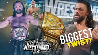 OMG 🤯! ROMAN Reigns WINING WWE TITLE Before WRESTLEMania 42 TWIST! ROMAN Reigns vs Cody RHODES 