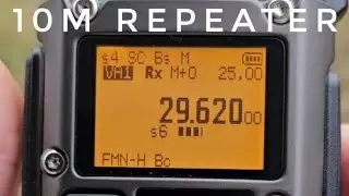 The Most Famous 10M band Repeater in USA heard in EUROPE - 29.620MHz FM