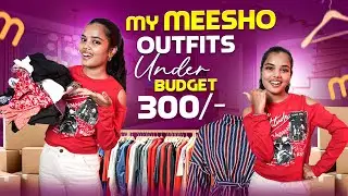 My meesho outfits under 300rs budget🥳 || #dress #outfit #mylifestyle