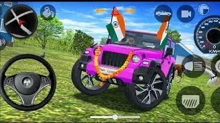 Modified Mahindra Thar😈Games:Indian Black Thar (Gadi Wala Games) Car Game Android Gameplay - 2026