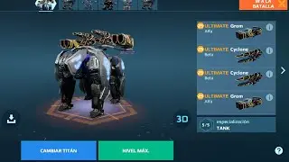 Bjorn Ultimate Cyclone Grom + Stealther War Robots WR