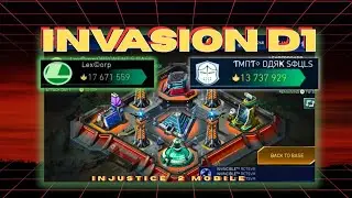 League Invasion D1- Professional Rivalry💥💥 1/4 | Injustice 2 Mobile 