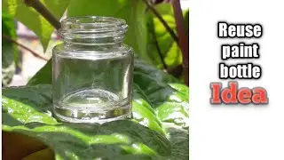 #Clay craft ideas in tamil/#how to reuse waste paint bottle in tamil/#easy bottle art ideas in tamil