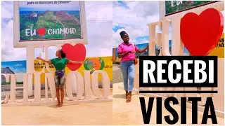 RECEBI VISITA NA MINHA CASA QUE VEM DA CAPITAL DE MOÇAMBIQUE 