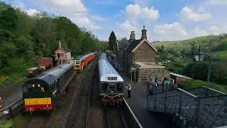 DMU unit at Highley Station