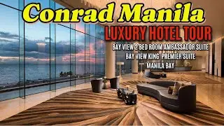 Luxury Stay at Conrad Manila | Our Favorite Hotel in the Philippines!
