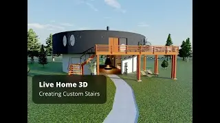Creating Custom Stairs in Live Home 3D Pro